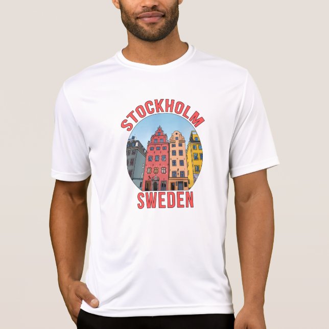 Camiseta Suecia de Estocolmo (Frente)