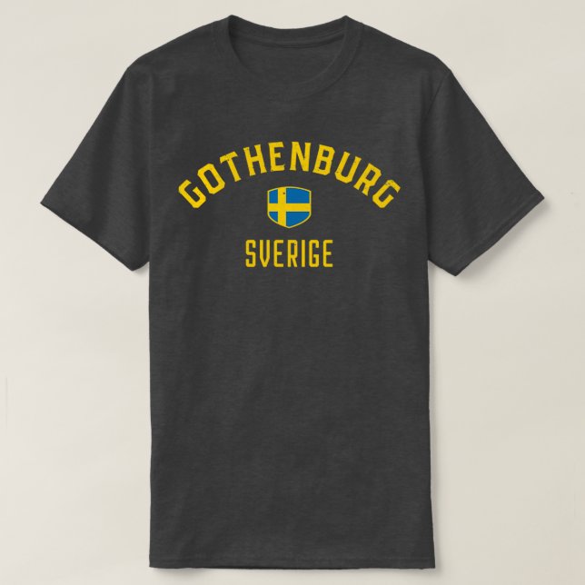 Camiseta Suecia de Gotemburgo Sverige (Frente do Design)