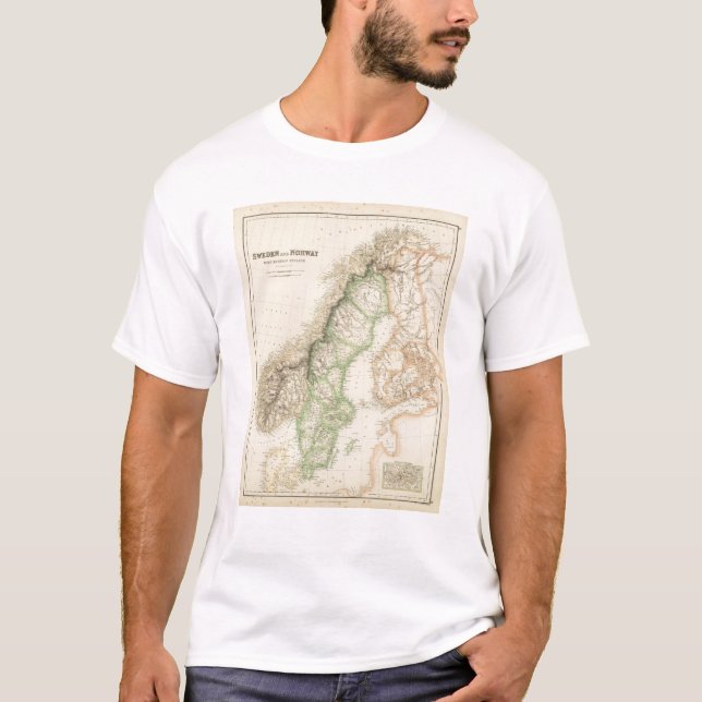 Camiseta Suecia e Noruega 7 (Frente)