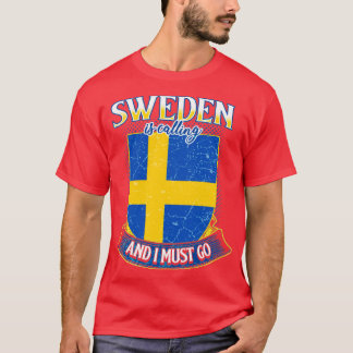 Camiseta Suecia engraçada