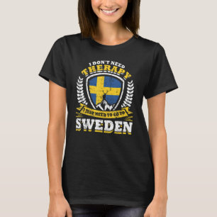 Camiseta Suecia Escandinávia Suecia Estocolmo
