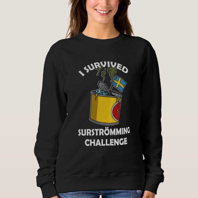 Camiseta Suécia especialidade de peixe sueco Surstromming p (Frente)