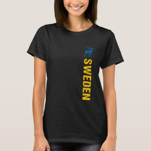 Camiseta Suecia Flag Sverige Vintage Suecia Malmö Sueco