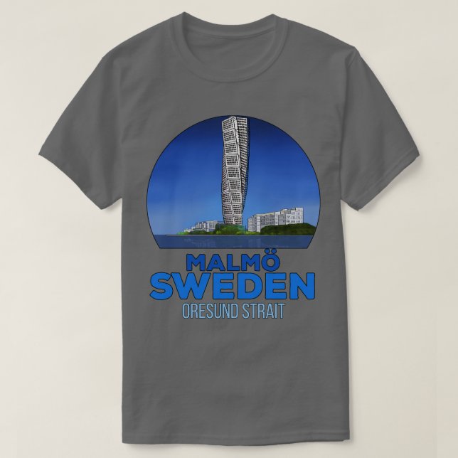Camiseta Suecia Malmo (Frente do Design)