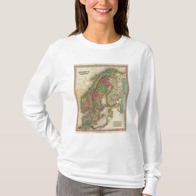 Camiseta Suecia & Noruega (Frente)