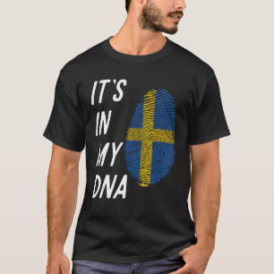 Camiseta Suécia Orgulhoso Sueco Bandeira Bandeira do Estado