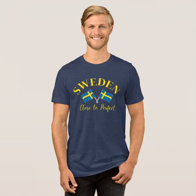 Camiseta SUECIA - Perfeito (Frente Completa)