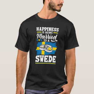 Camiseta Suecia Sueca, A Felicidade Da Bandeira Está Sendo 