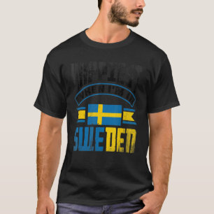 Camiseta Suecia Sueca Bandeira De Suecia Mais Acontece Quan