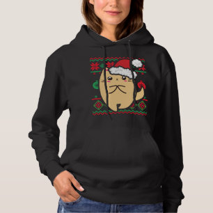 Camiseta Sueco Feio de Natal Fofo Kawaii Anime Chibi Tímido