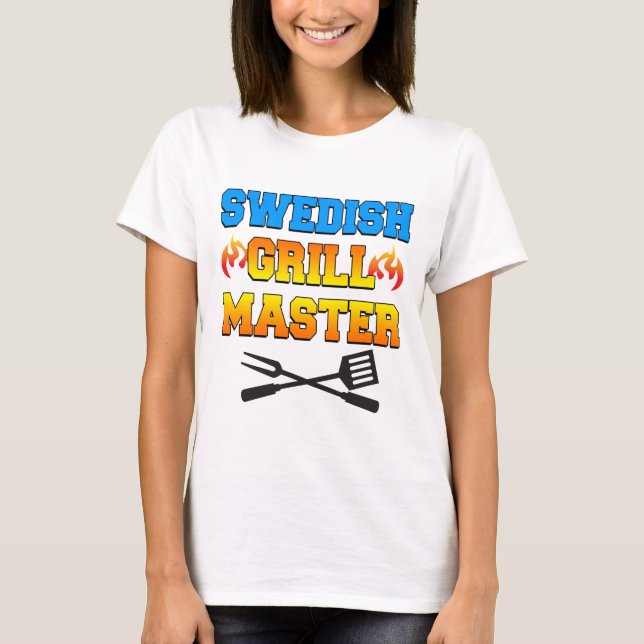 Camiseta Sueco Grill Master (Frente)
