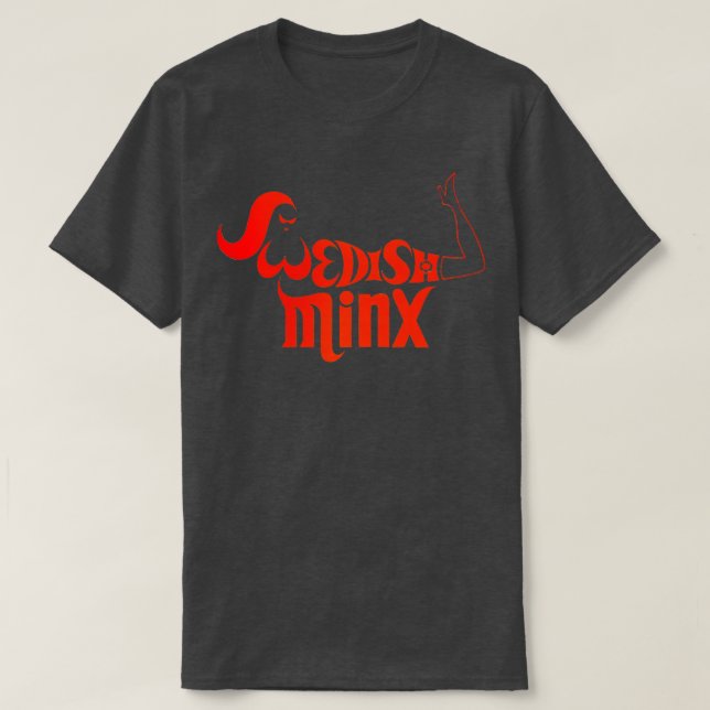 Camiseta Sueco Minx 1977 (Frente do Design)