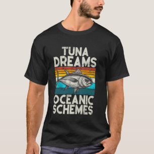 Camiseta Sueños de Atum Esquemas Oceânicos Pesca de Atum