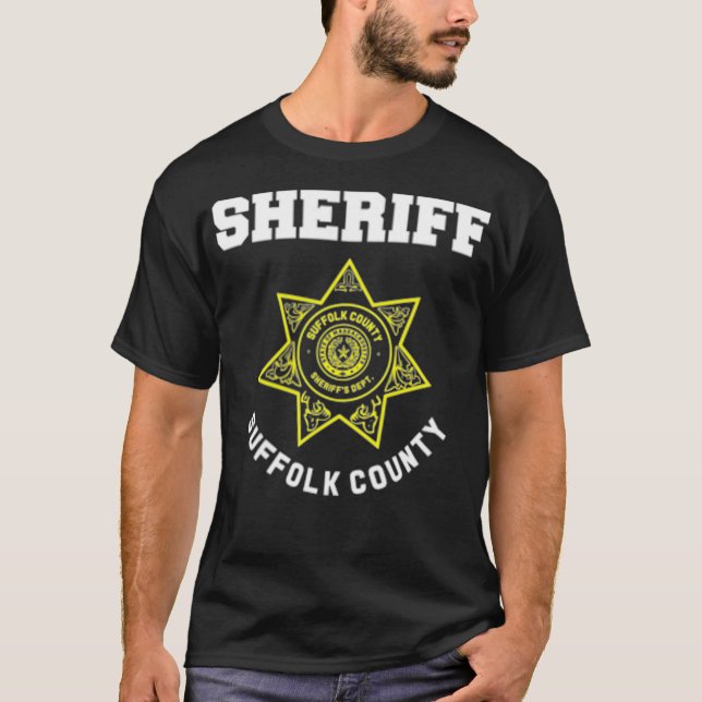 Camiseta Suffolk County Massachusetts Sheriff Deputies (Frente)