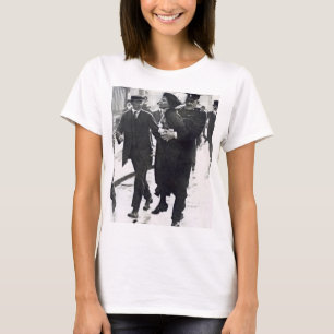 Camiseta Suffragette Emmeline Pankhurst sendo presa em 1914