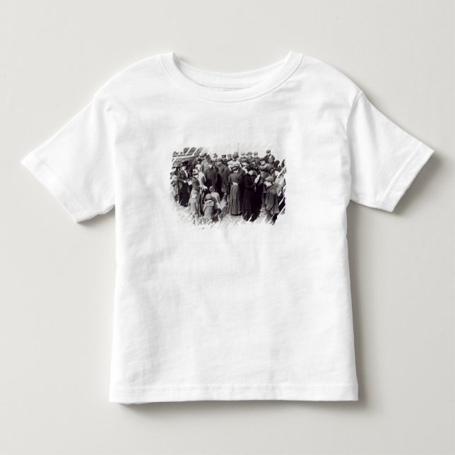 Camiseta Suffragettes em Hastings, 1908 (Frente)