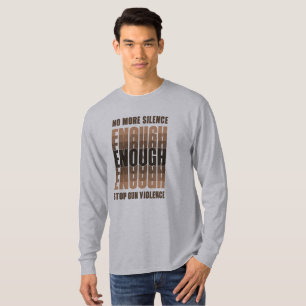 Camiseta Suficiente   Capa longa masculina