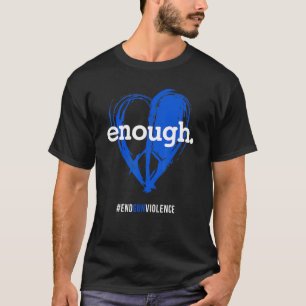 Camiseta Suficiente controle de armas laranja Símbolo de pa