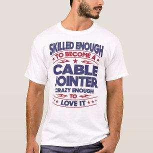 Camiseta Suficiente para a captura do cabo