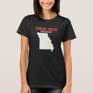 Camiseta Sugar Creek Missouri EUA State America Viagem Miss