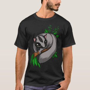 Camiseta Sugar Glider Em Um Galho