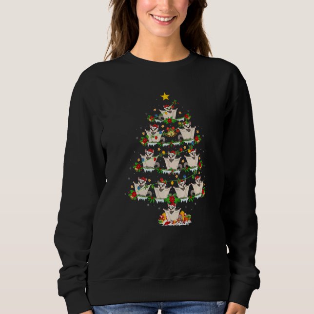 Camiseta Sugar Glider  Xmas Lights Sugar Glider Christmas T (Frente)
