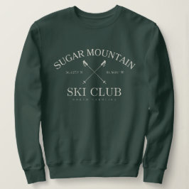 Camiseta Sugar Mountain Ski Club, Carolina do Norte
