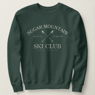 Camiseta Sugar Mountain Ski Club, Carolina do Norte