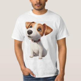 Camiseta "Sugar Pup Bliss: Adorável Pau Pau Pau Tee"