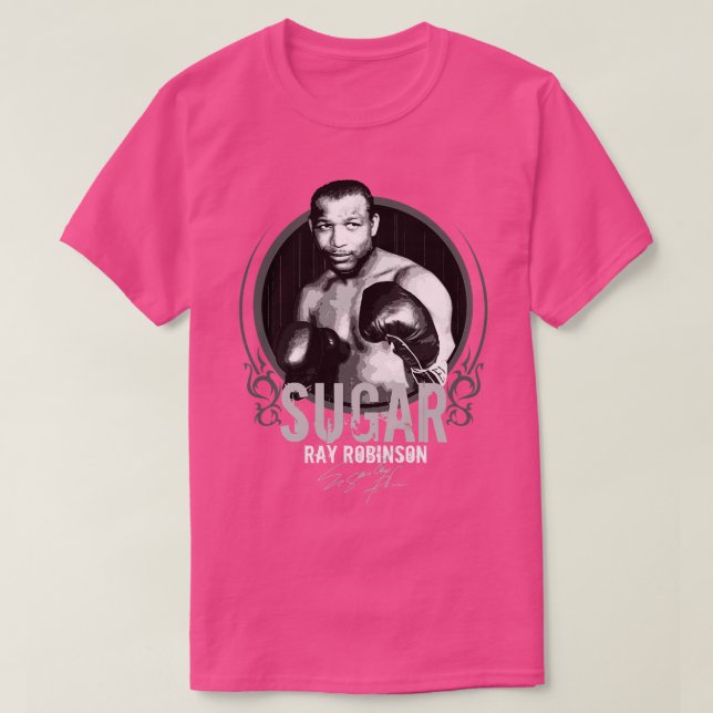 Camiseta Sugar Ray Robinson (Frente do Design)