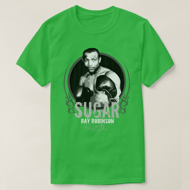 Camiseta Sugar Ray Robinson (Frente do Design)