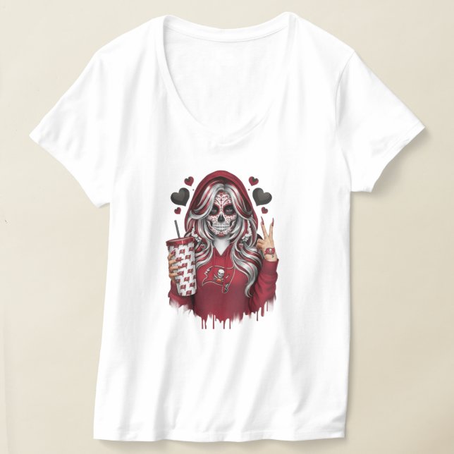Camiseta Sugar Skull Street Queen 🔥 (Postura )