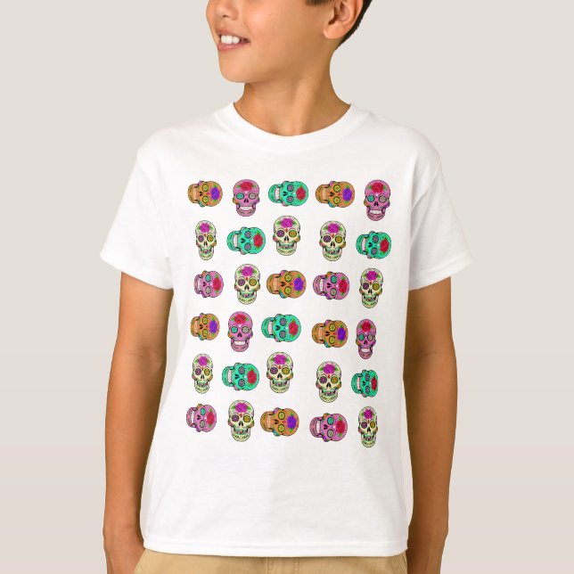 Camiseta Sugar Skulls (Frente)