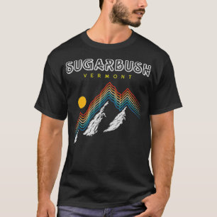 Camiseta Sugarbush Vermont USA Ski Resort 1980s Retro