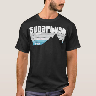 Camiseta Sugarbush VT Vermont Retro Montanhas Esquiando Sno