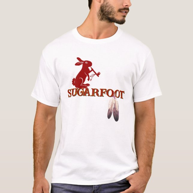 Camiseta Sugarfoot red clay tee (Frente)