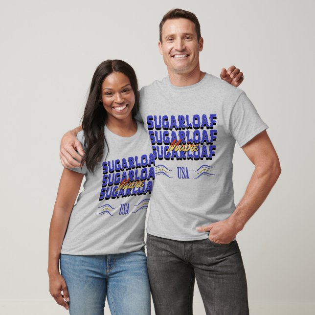 Camiseta Sugarloaf, Maine (Unissex)