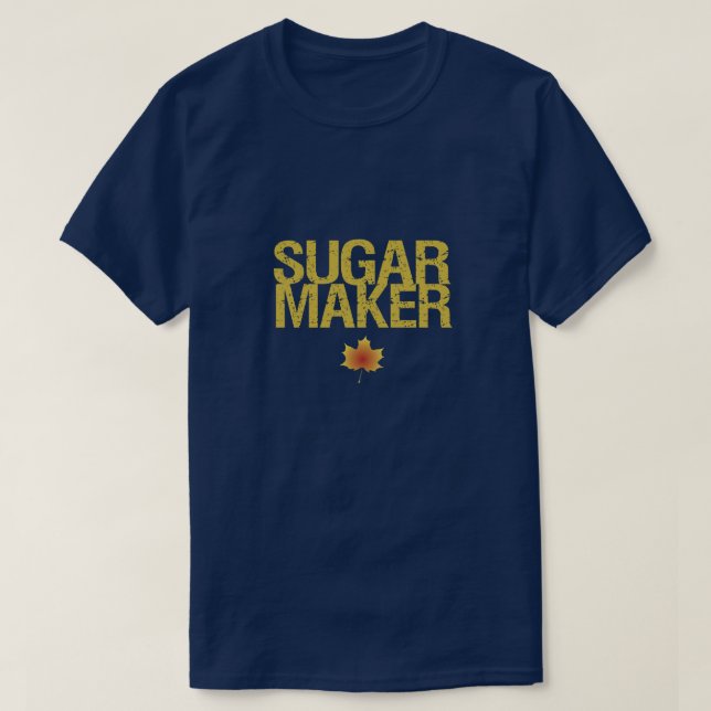 Camiseta Sugarmaker com folha de mapeamento (Frente do Design)