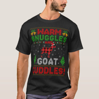 Camiseta Sugestões Quentes E Cuddles De Cabra Feias De Nata