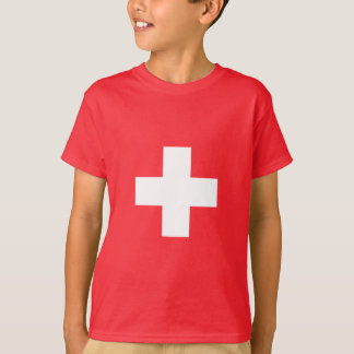 Camiseta Suíça - Bandeira Suíça