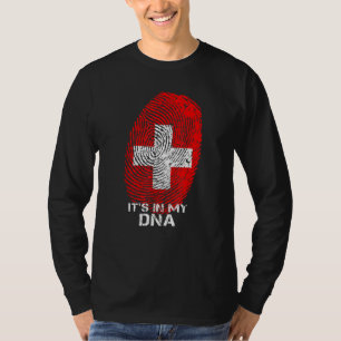Camiseta Suíça Bandeira Suíça Fã Amor