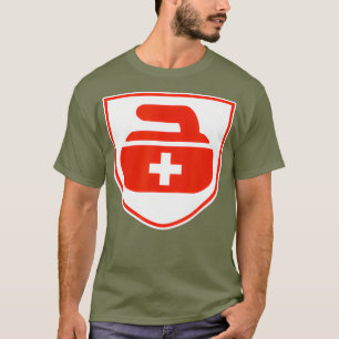 Camiseta Suiça Curva Bandeira Suíça Esportes de Pedra