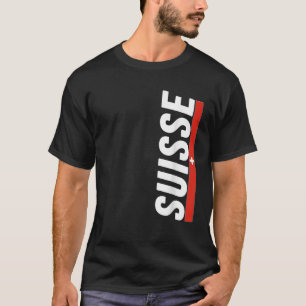 Camiseta Suiça de bandeira suíça Souvenir Schweiz Gift Suis