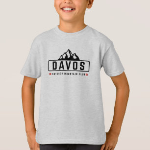 Camiseta Suiça de Davos ao ar livre
