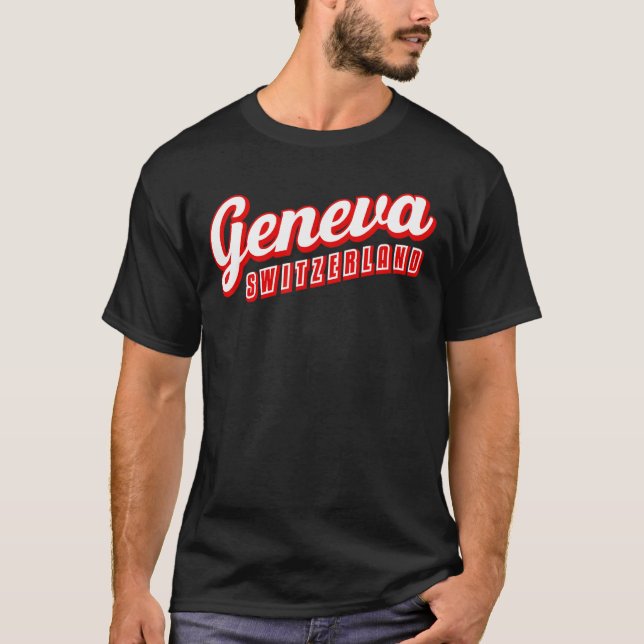Camiseta Suiça de Genebra (Frente)