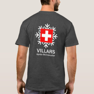 Camiseta Suiça de Instrutor Apres-Ski Villares
