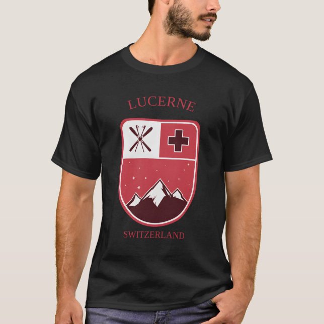 Camiseta Suiça de Luzerna (Frente)