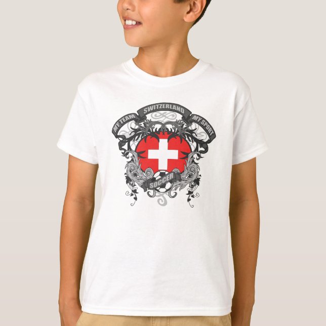 Camiseta Suiça do futebol (Frente)