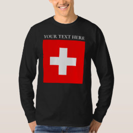 Camiseta Suiça personalizada Schweiz Suíça Europa
