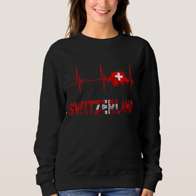 Camiseta Suiça Pulse Schweiz Swiss Flag (Frente)